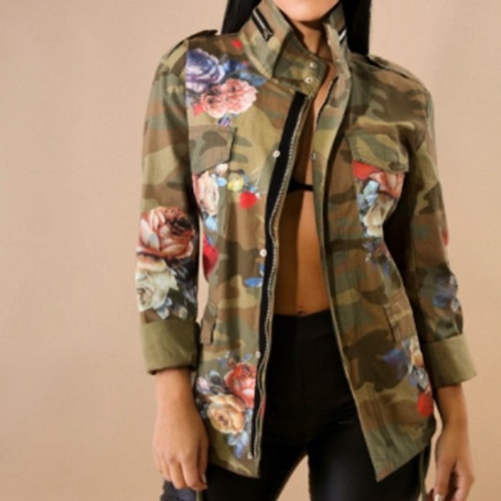 Camo Flora Jacket